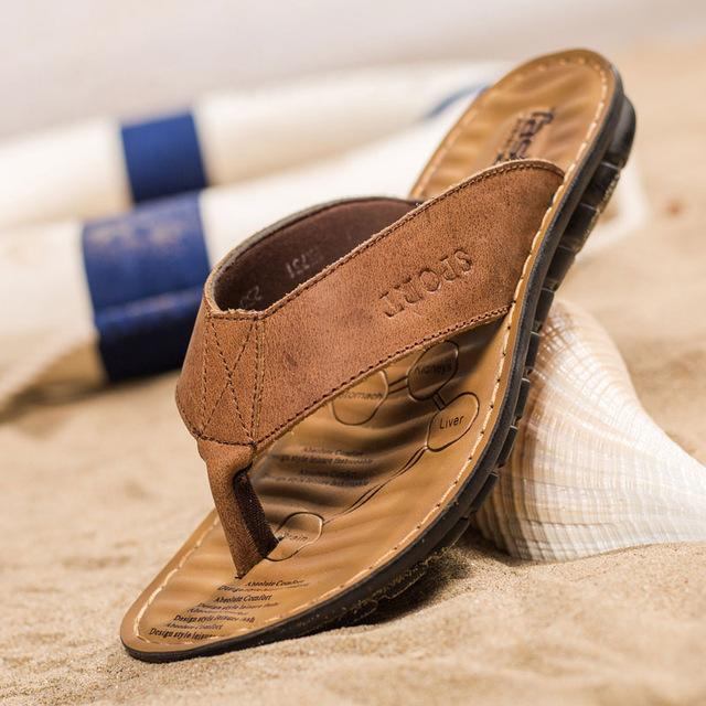 Sandaler Herre Flip Flops I Kolæder