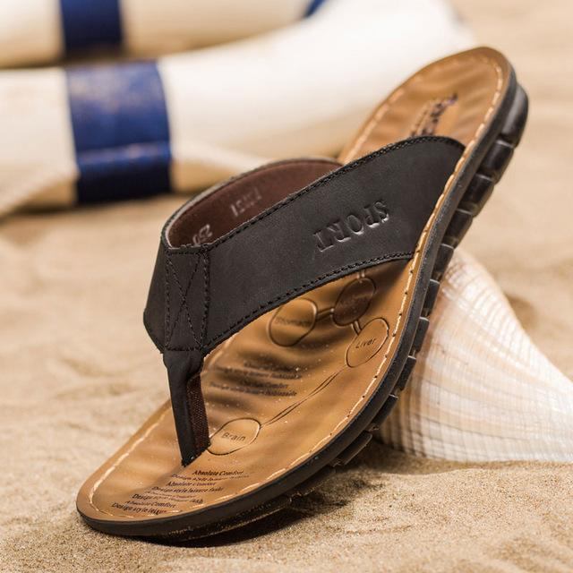 Sandaler Herre Flip Flops I Kolæder