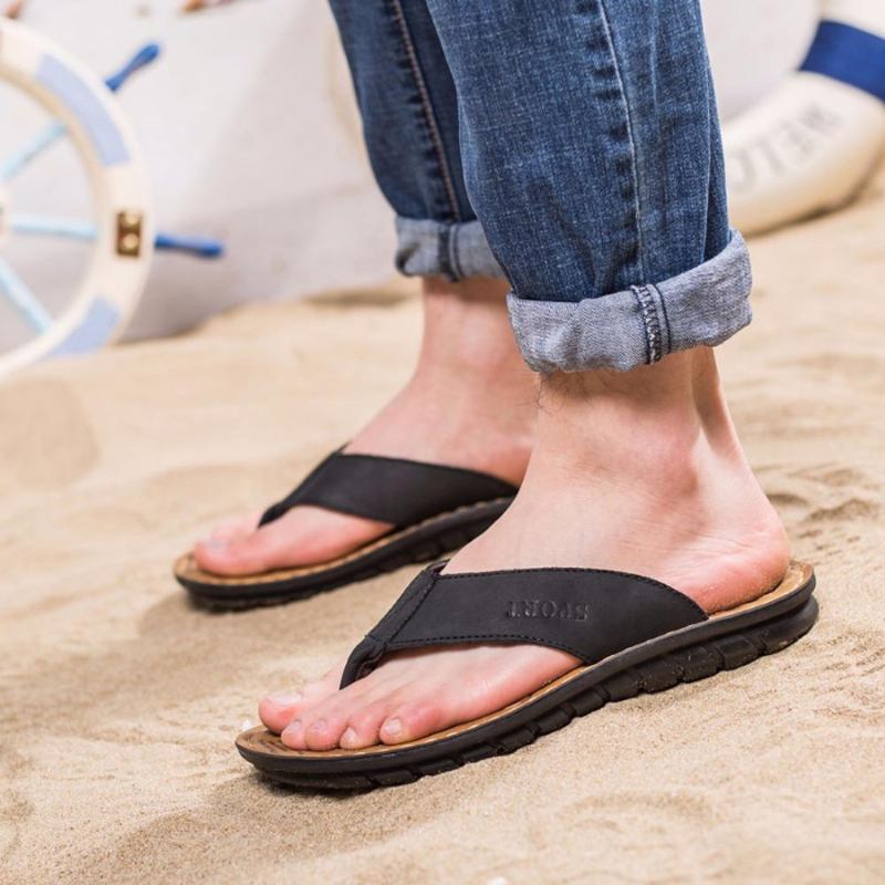 Sandaler Herre Flip Flops I Kolæder