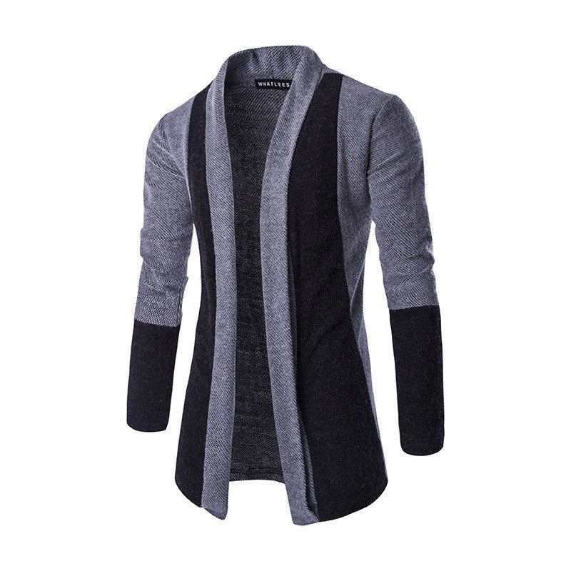 Herre Striktrøjer Cardigans Trend Lang Cardigan