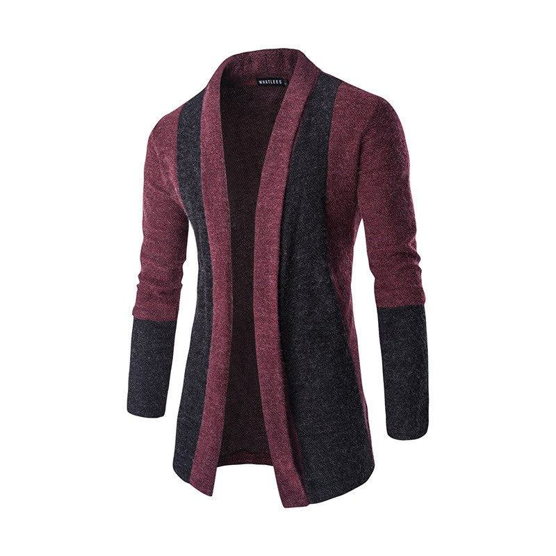 Herre Striktrøjer Cardigans Trend Lang Cardigan