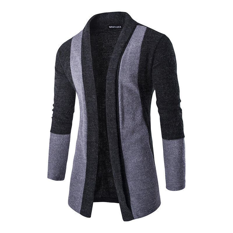 Herre Striktrøjer Cardigans Trend Lang Cardigan