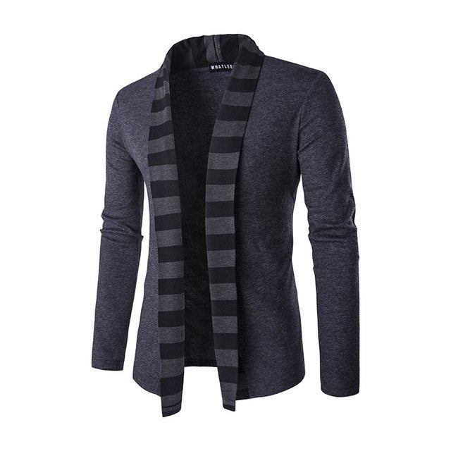 Herre Striktrøjer Cardigans Trend Lang Cardigan