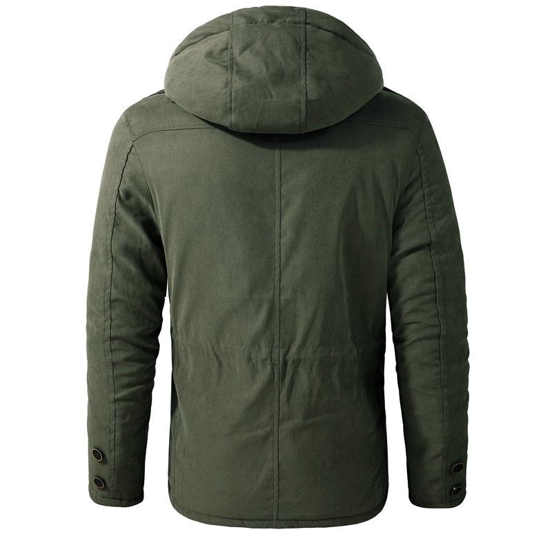 Herre Jakker Frakker Polar Winter Thicken Velvet Hooded Parka