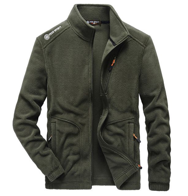 Herre Jakker Frakker Tactical Softshell Fleece Mountain Vandrejakke