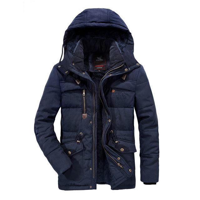 Herre Jakker Frakker Windbreaker Male Multi-pocket Parka