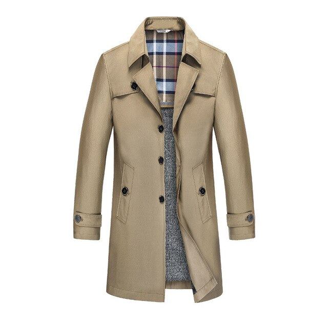 Jakker Frakker Herre Designer Business Trenchcoat