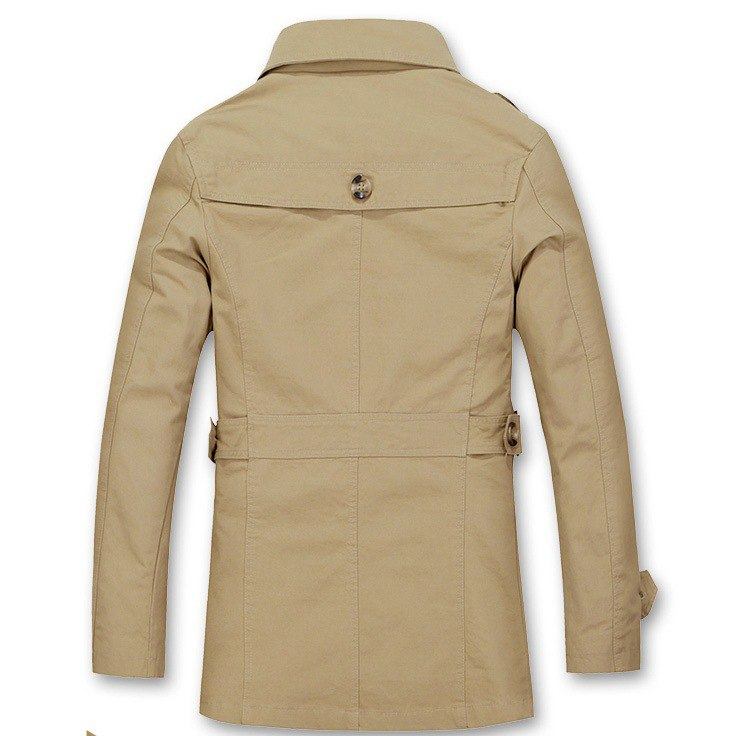 Jakker Frakker Herre Efterårs Trenchcoat Modedesign