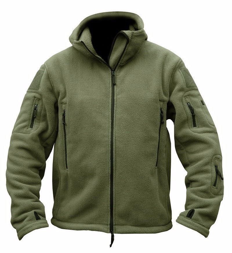 Jakker Frakker Herre Termisk Fleece Tactical Outdoor Sport Camping Jakke