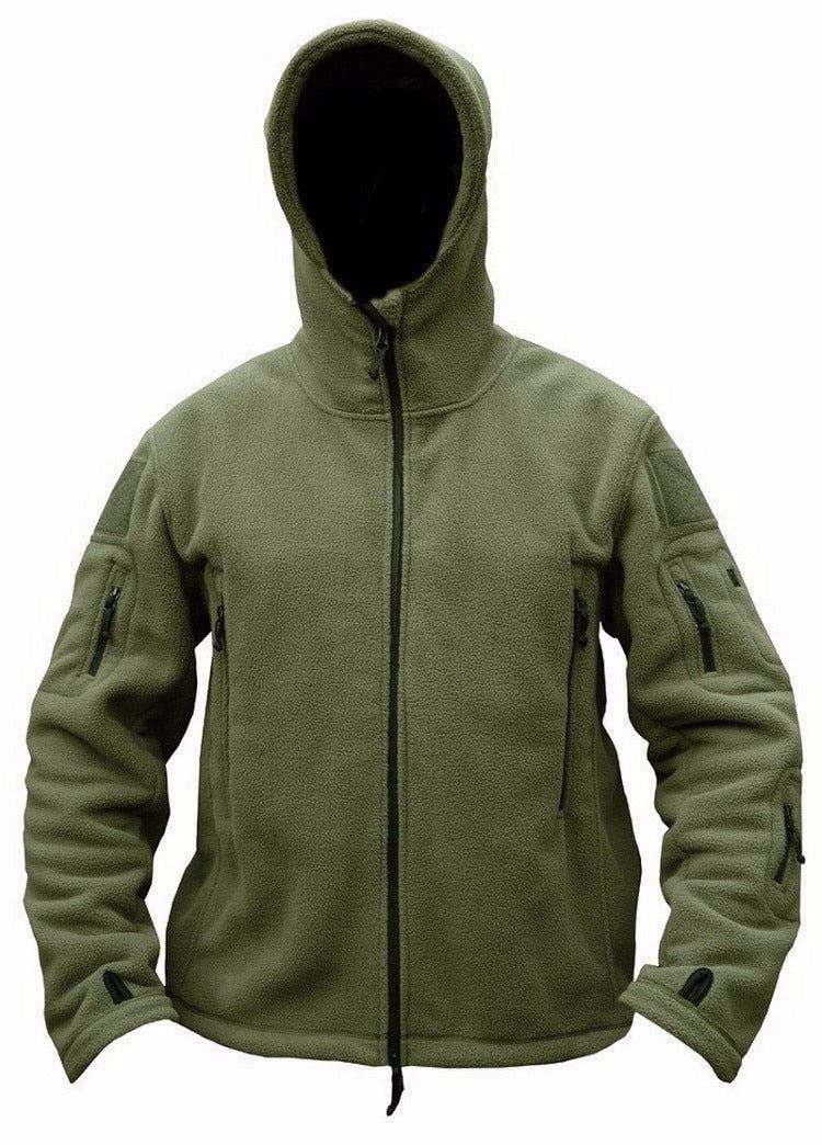 Jakker Frakker Herre Termisk Fleece Tactical Outdoor Sport Camping Jakke