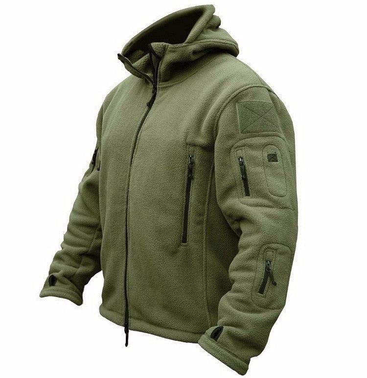 Jakker Frakker Herre Termisk Fleece Tactical Outdoor Sport Camping Jakke