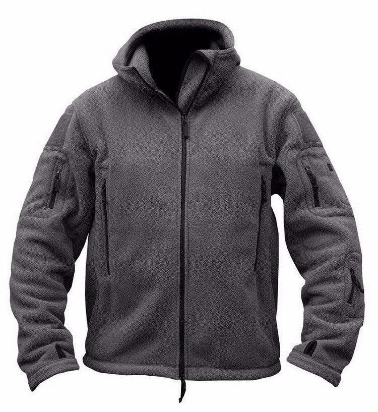 Jakker Frakker Herre Termisk Fleece Tactical Outdoor Sport Camping Jakke