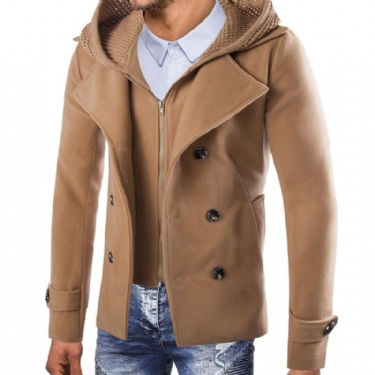 Jakker Frakker Herre Trench Outwear Solid Coat