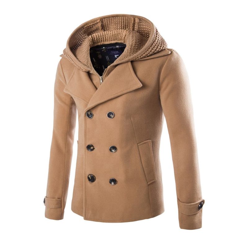 Jakker Frakker Herre Trench Outwear Solid Coat