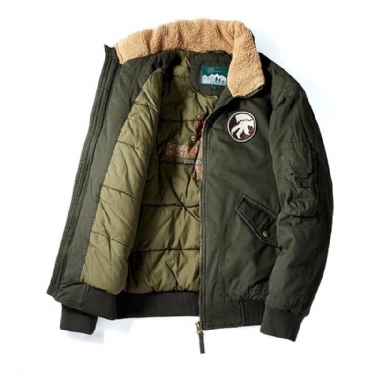 Jakker Frakker Herre Winter Flight Bomber Thermal Parka