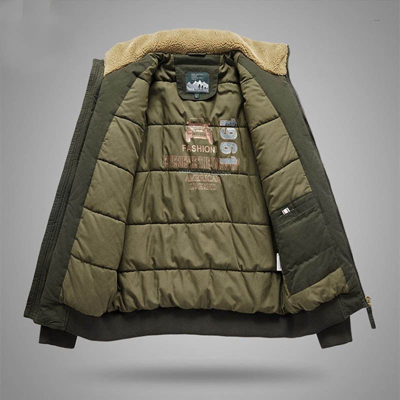 Jakker Frakker Herre Winter Flight Bomber Thermal Parka