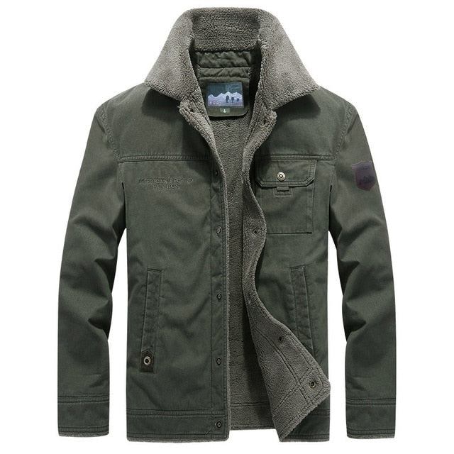 Jakker Frakker Herre Wool Liner Warm Military Coat