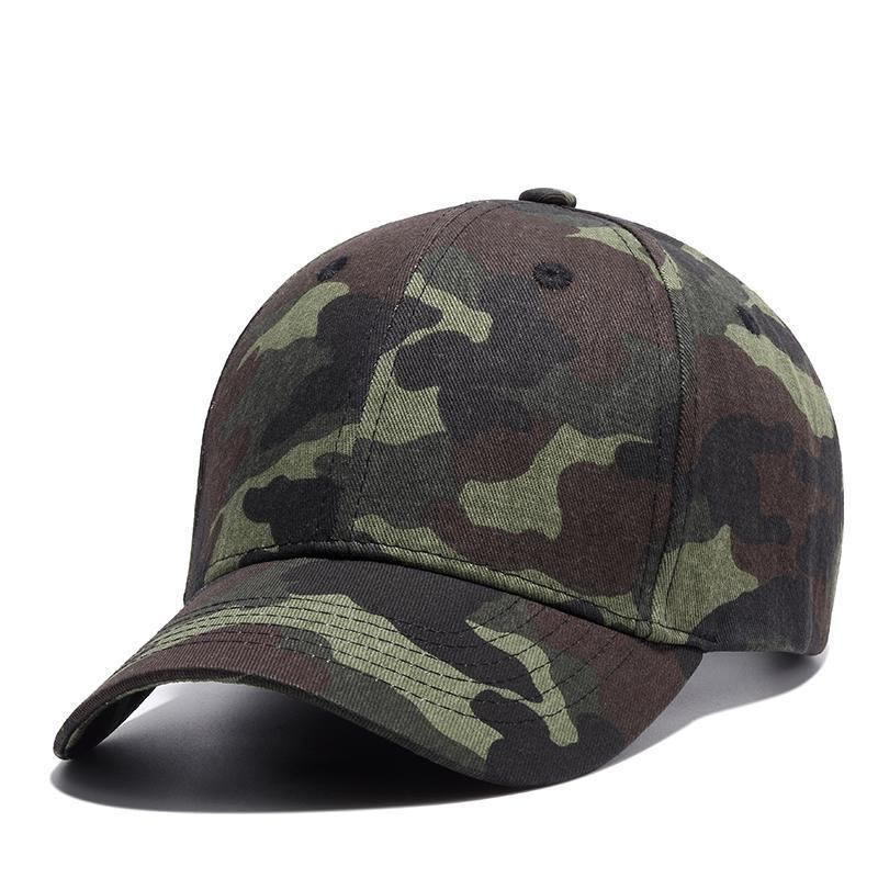 Herre Baseball Kasket Army Green Camouflage Baseballkasket