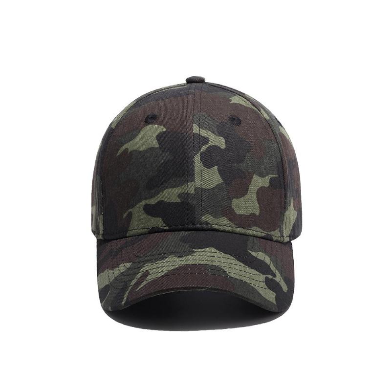 Herre Baseball Kasket Army Green Camouflage Baseballkasket