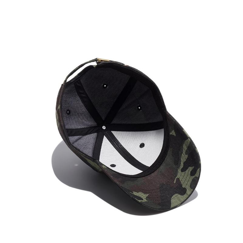 Herre Baseball Kasket Army Green Camouflage Baseballkasket