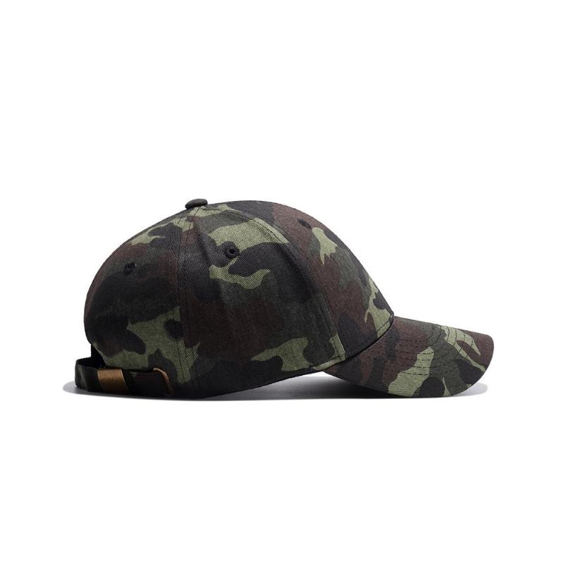 Herre Baseball Kasket Army Green Camouflage Baseballkasket