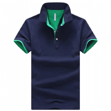 Herre Polo Skjorter Business Afslappet Bomulds Poloshirt