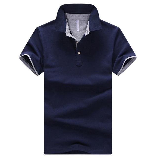 Herre Polo Skjorter Business Afslappet Bomulds Poloshirt