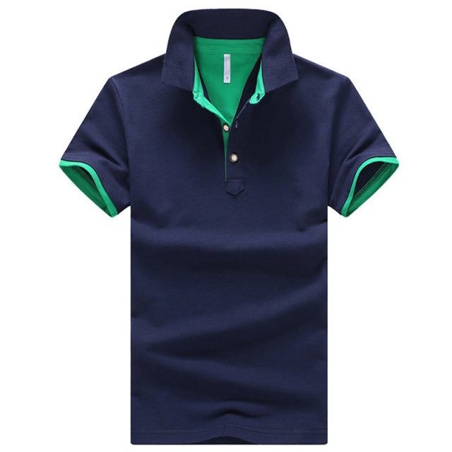 Herre Polo Skjorter Business Afslappet Bomulds Poloshirt