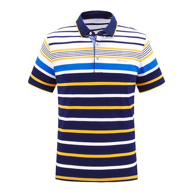 Polo Skjorter Herre Crazy Summer Stribet Poloshirt