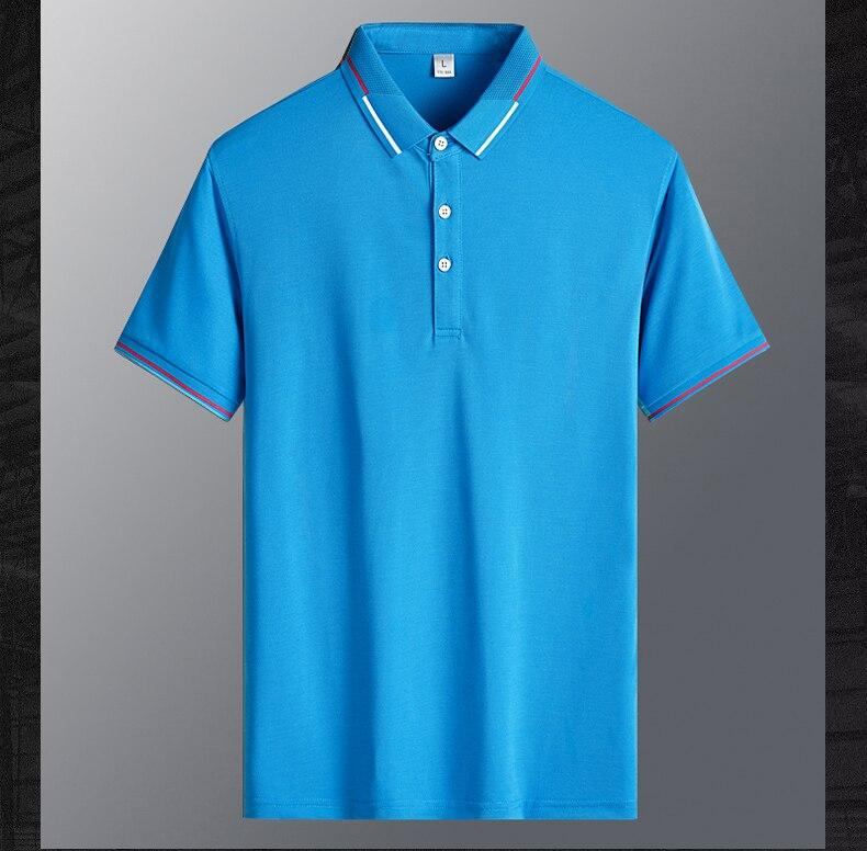 Polo Skjorter Herre Kortærmet Sommer Polo Afslappet Polo Shirt