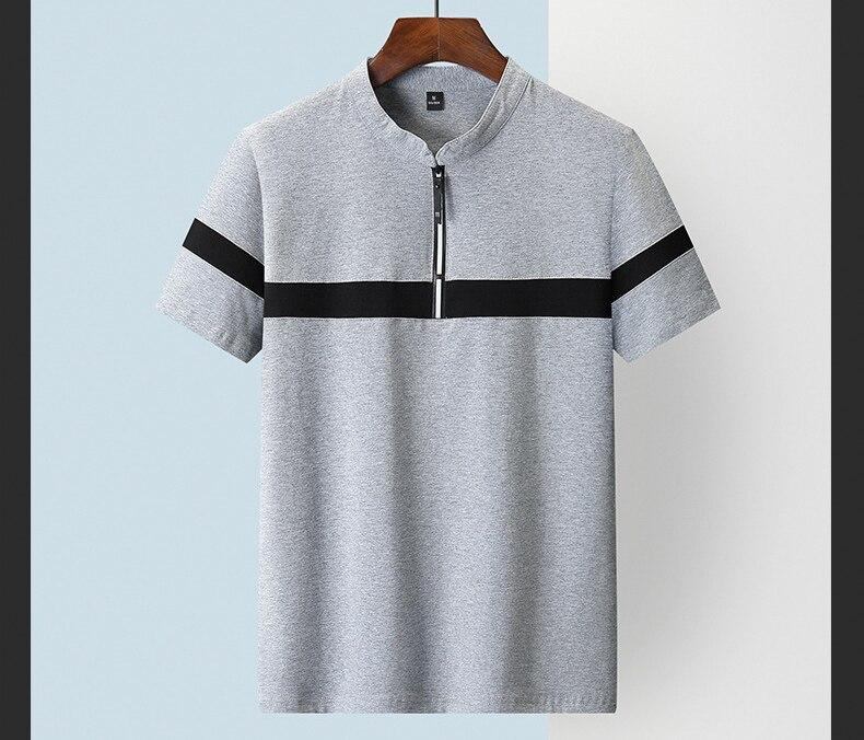 Polo Skjorter Herre Patchwork Chest Line Poloshirt