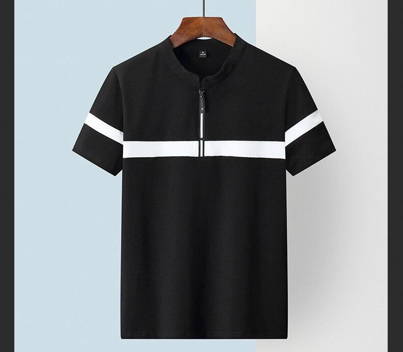 Polo Skjorter Herre Patchwork Chest Line Poloshirt