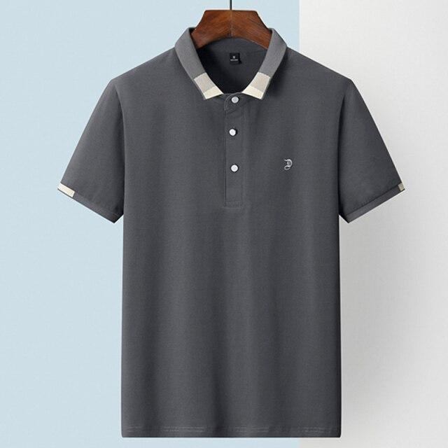 Polo Skjorter Herre Slim Fit Poloshirt I Stor Størrelse