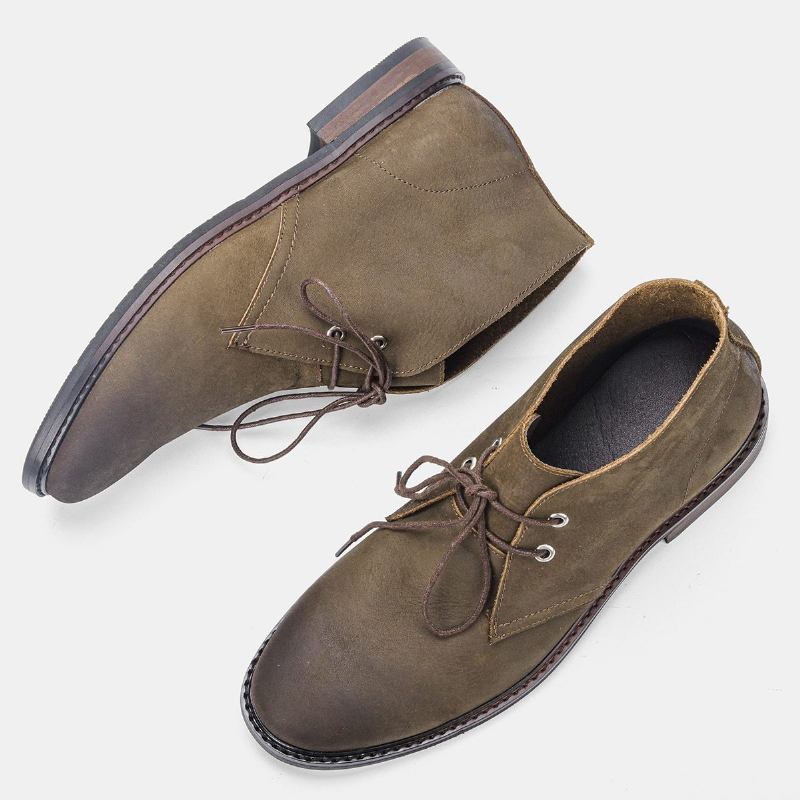 Herre Støvler Comfortablem Wootten Brand Desert Shoes