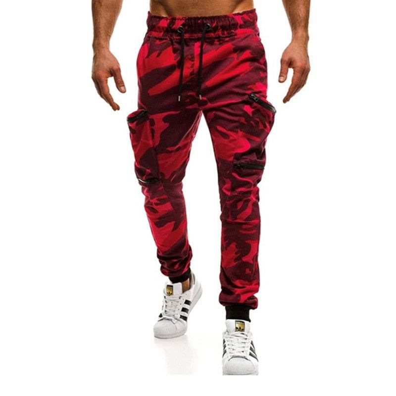 Bukser Herre Camo Cargo Joggers