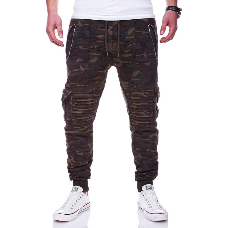 Bukser Herre Casual Camouflage Joggingbukser