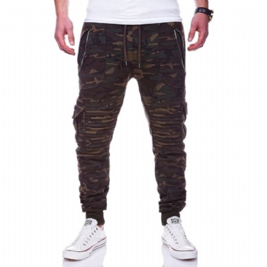 Bukser Herre Casual Camouflage Joggingbukser