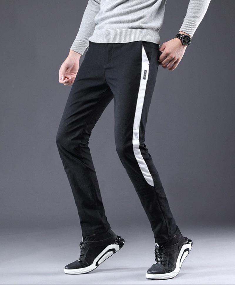 Bukser Herre Mænd Slim Fit Casual Pencil Pants