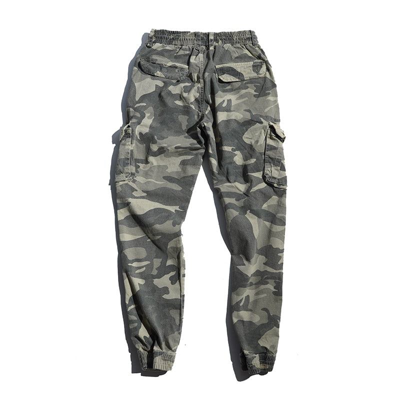 Herre Bukser Camo Joggingbukser Med Flere Lommer