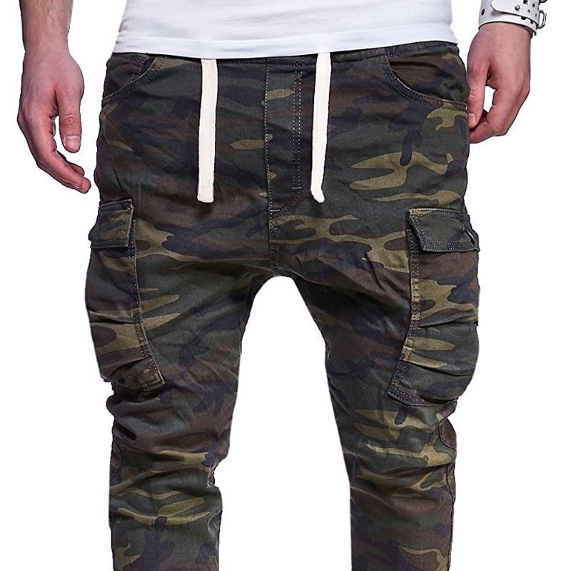 Herre Bukser Camouflage Joggingbukser