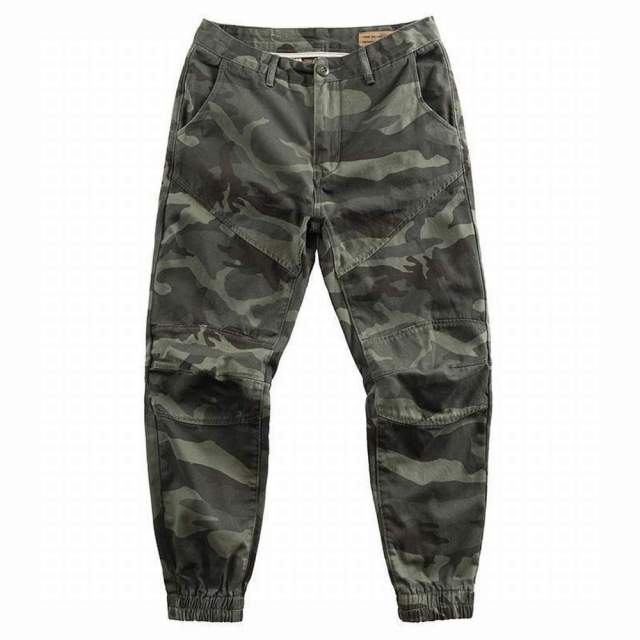 Herre Bukser Streetwear Jogger Camouflagebukser I 100% Bomuld