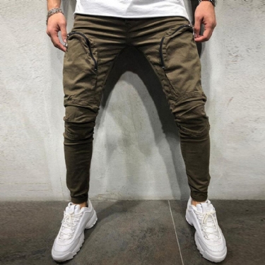 Herre Bukser Urban Straight Cargo Joggers