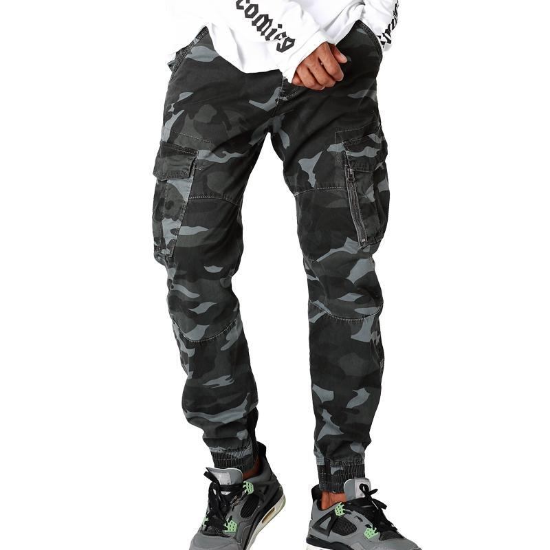 Streetwear Camouflage Jogger Bukser