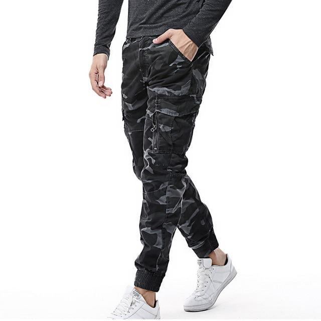 Streetwear Camouflage Jogger Bukser