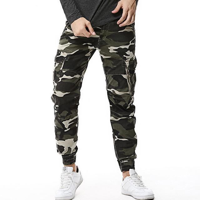 Streetwear Camouflage Jogger Bukser