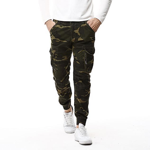 Streetwear Camouflage Jogger Bukser