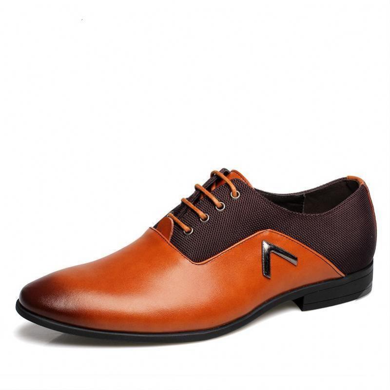 Herre Pæne Sko Business Sko Læder Elegant Design Casual Oxfords