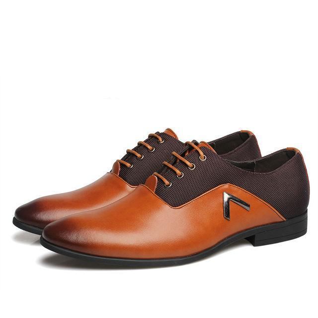 Herre Pæne Sko Business Sko Læder Elegant Design Casual Oxfords