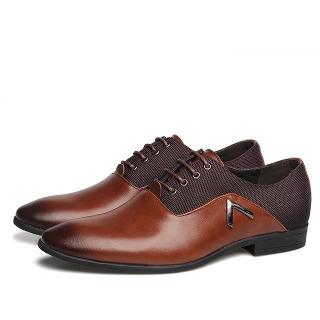 Herre Pæne Sko Business Sko Læder Elegant Design Casual Oxfords