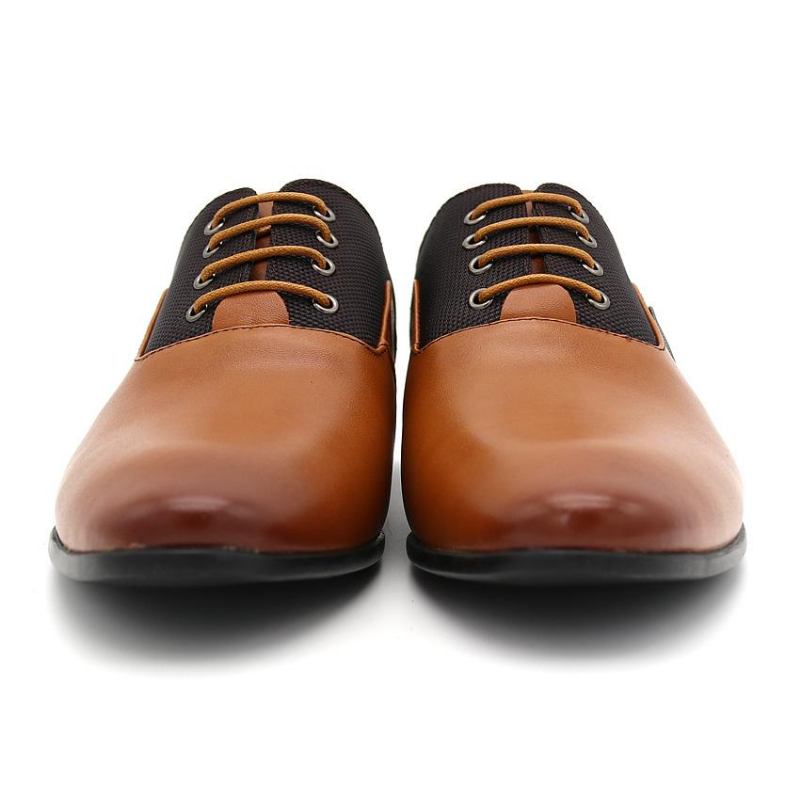 Herre Pæne Sko Business Sko Læder Elegant Design Casual Oxfords